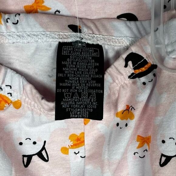 NWT-PJ's & Pumpkins 2 Piece Girls Long Sleeve Halloween Pajamas-4T - Picture 4 of 8